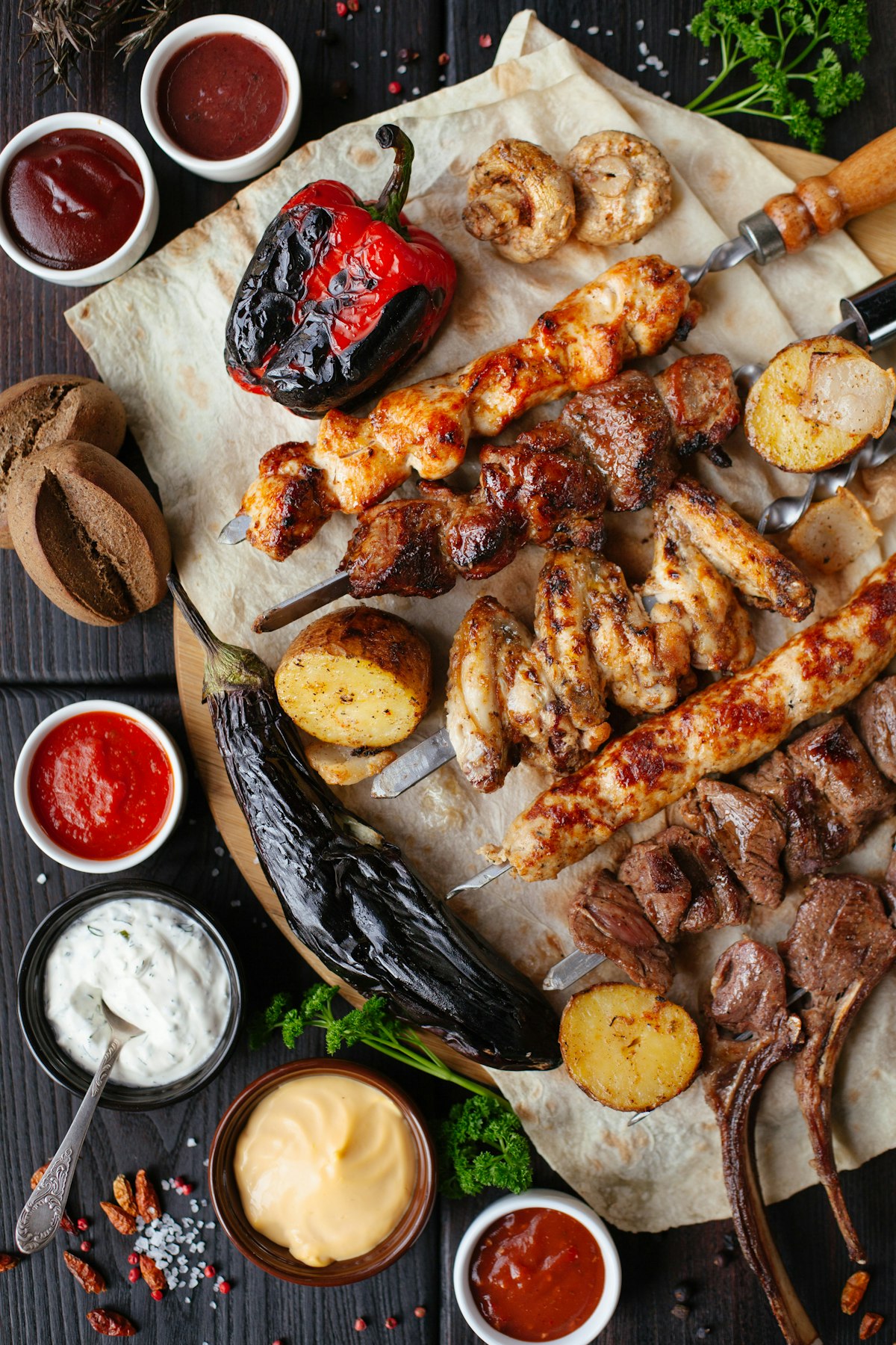 BBQ кетъринг събитие на открито